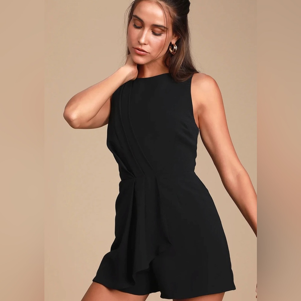 Lulus black romper